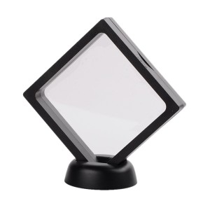 3D Transparent Floating Frame 11 x 11 x 2cm (Black) 3D Transparent Floating Frame 11 x 11 x 2cm (Black)
